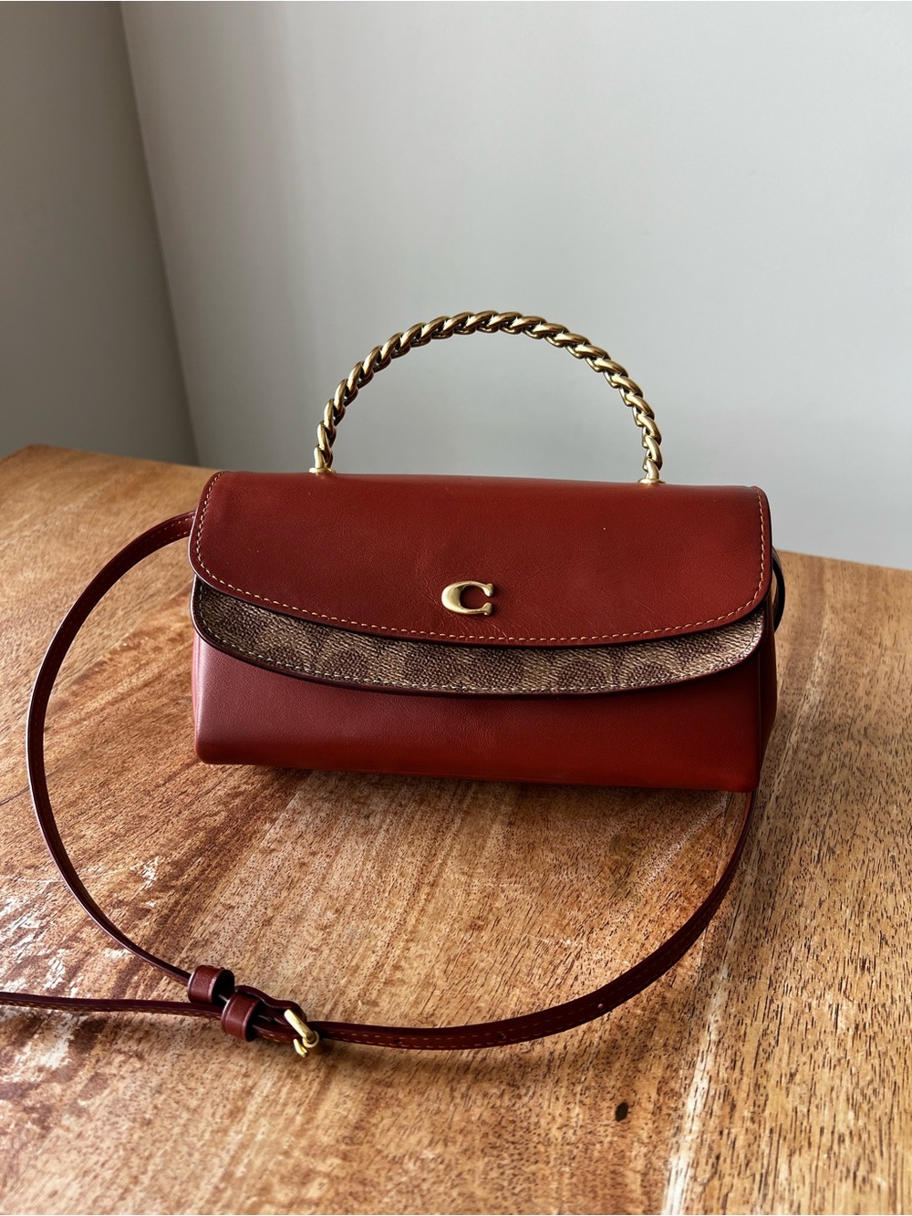 COACH Blair Clutch Crossbody Bag Vintage